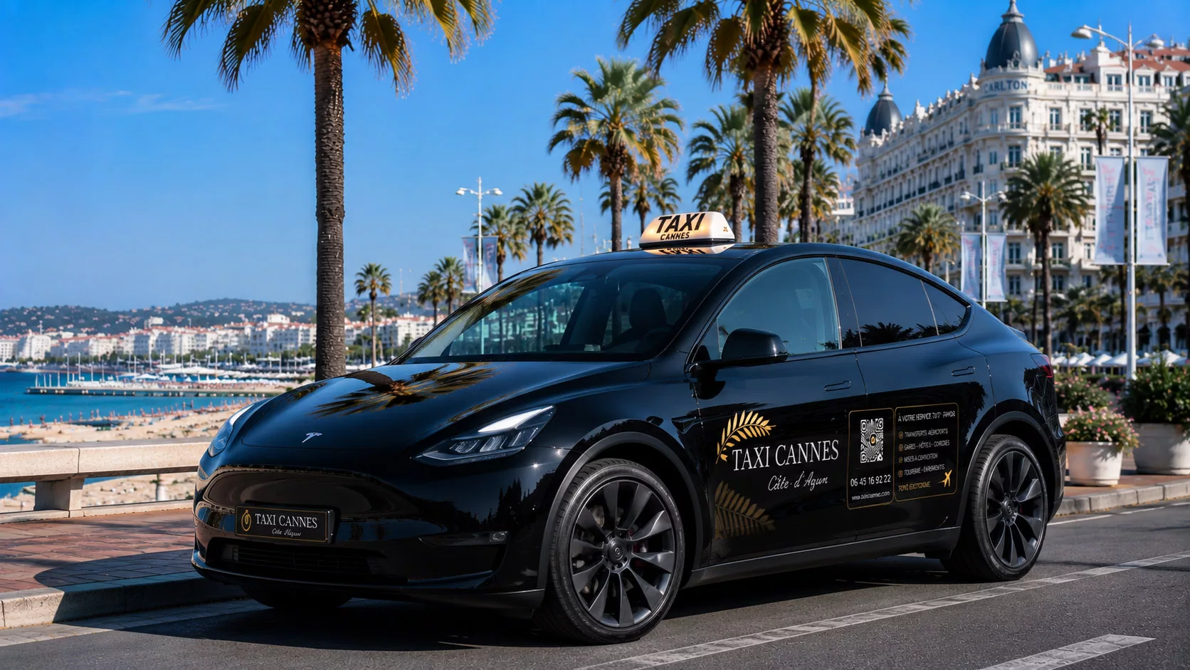 Taxi Cannes - Voiture Electrique