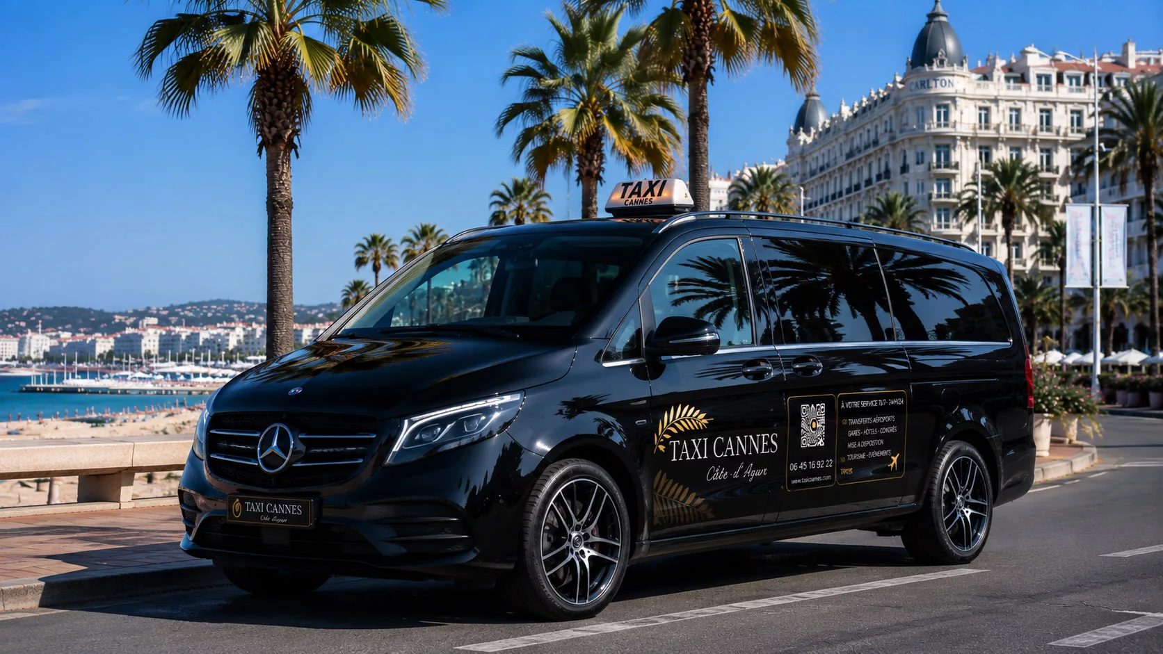 Taxi Cannes Van Mercedes